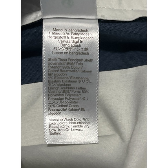 J. Crew Straight Fit Flex Chino Pants Men’s Blue 32x29 Casual Career Preppy - Picture 13 of 14